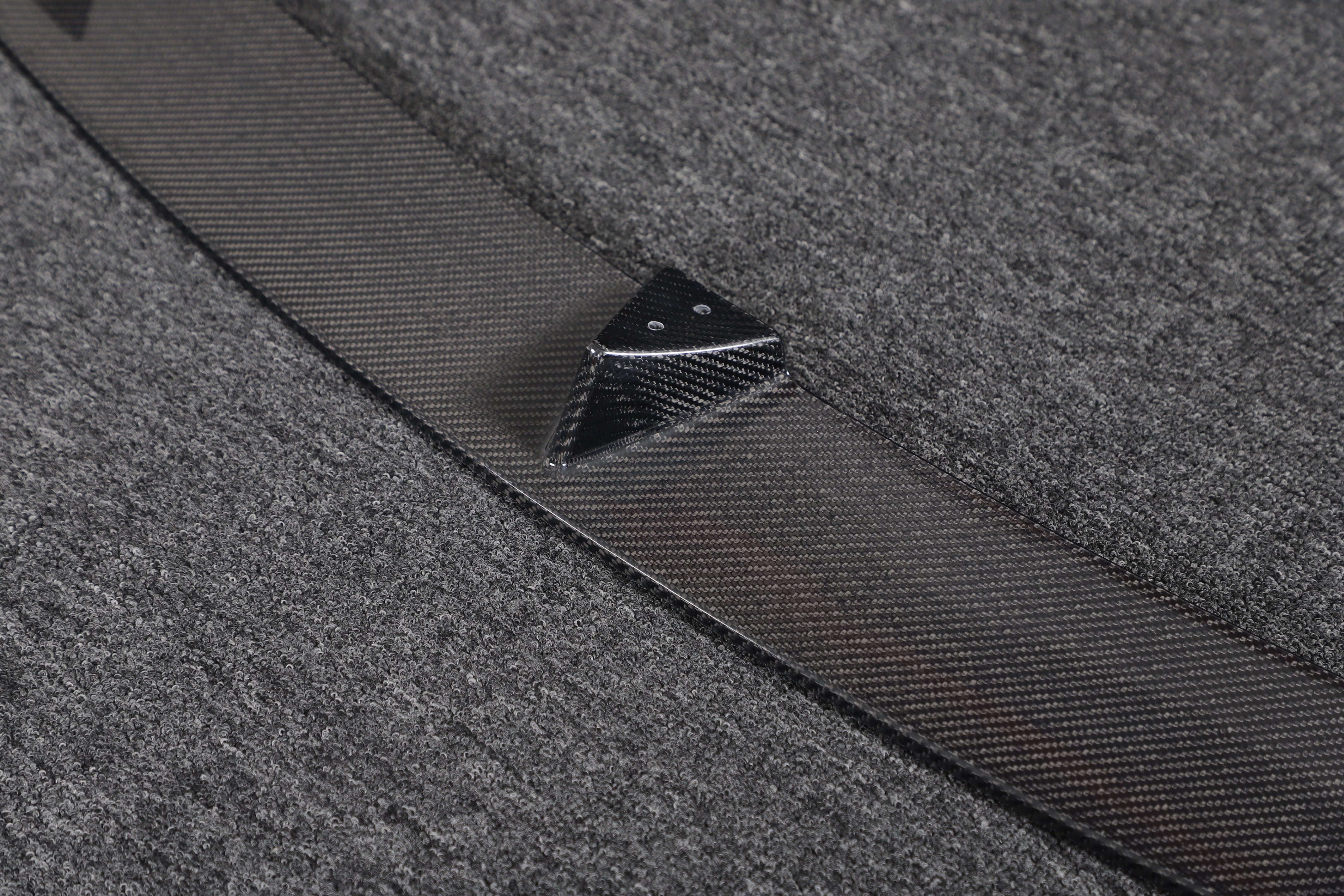 DynaCarbon™️ Carbon Front Bumper Lip for Tesla Model S Plaid 2021-2023