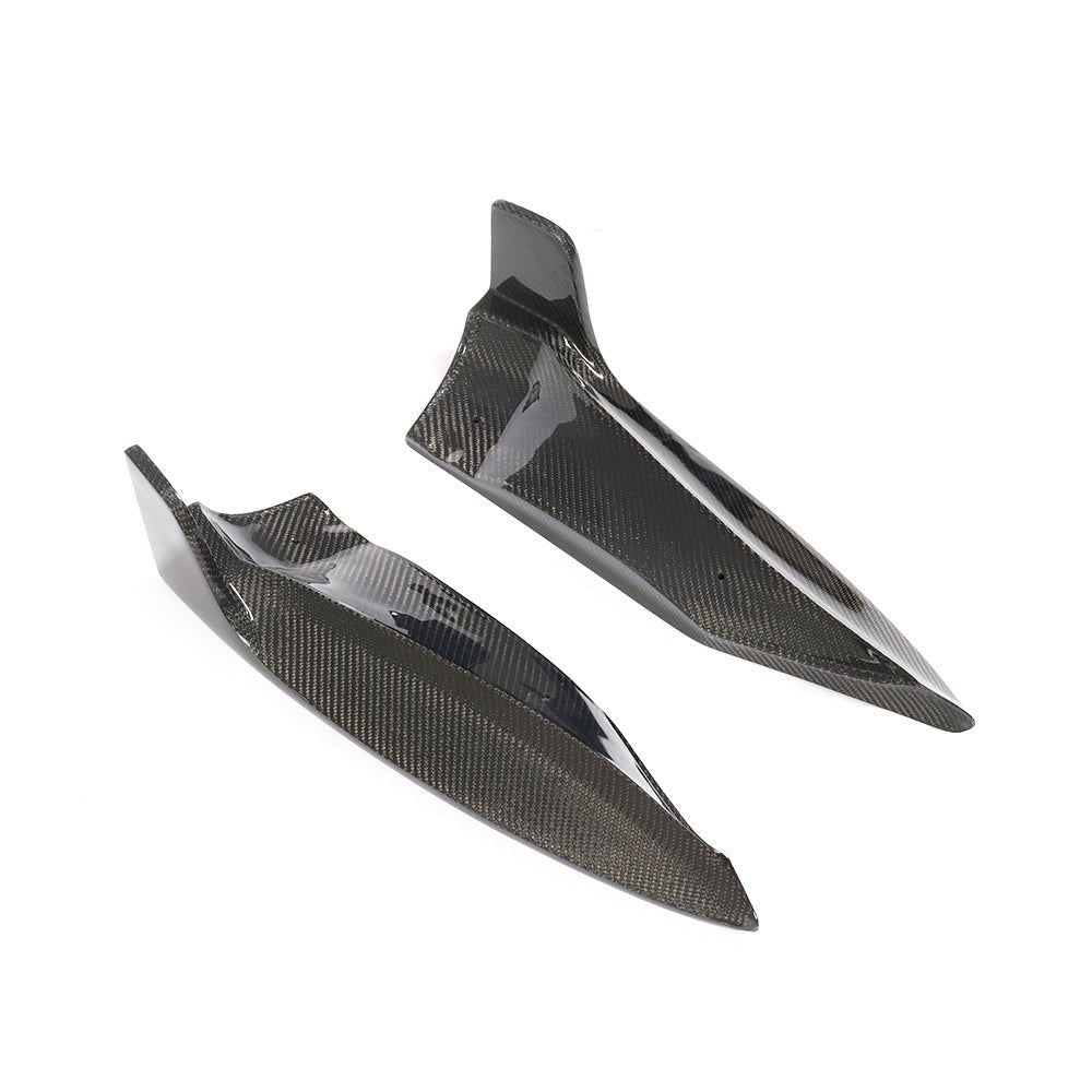 DynaCarbon™️ Carbon Rear Bumper Diffuser for Tesla Model S 70D Sedan 4-D 2016-2017
