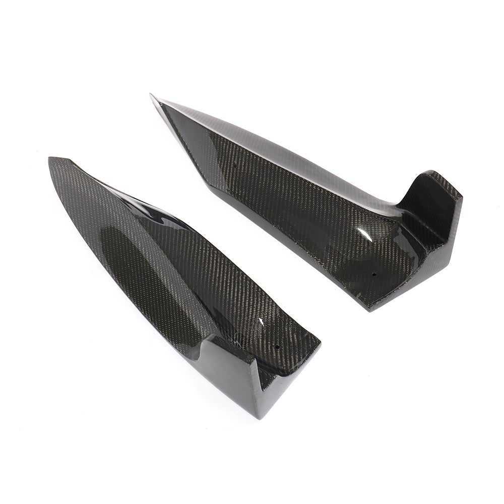 DynaCarbon™️ Carbon Rear Bumper Diffuser for Tesla Model S 70D Sedan 4-D 2016-2017