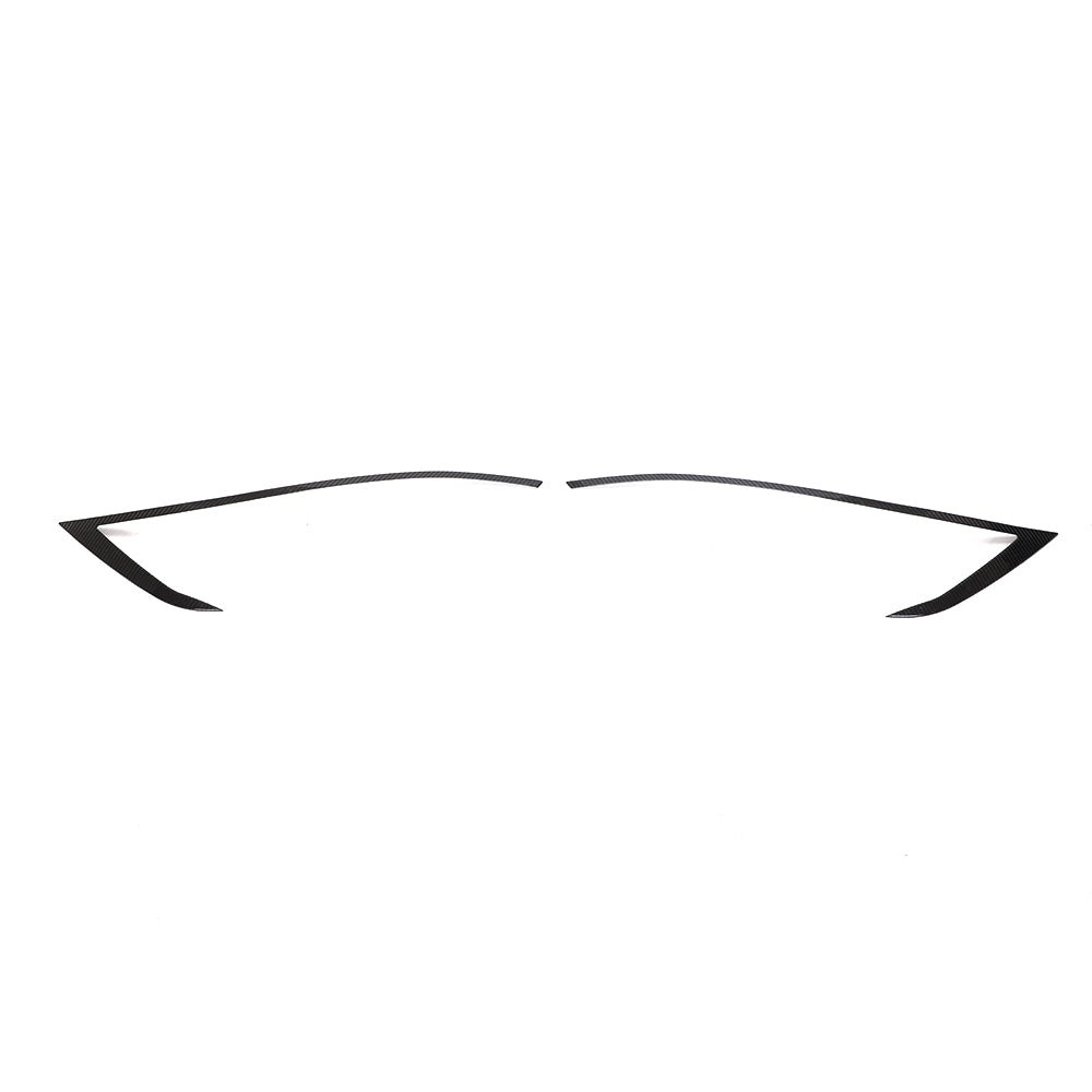 DynaCarbon™️ Carbon Headlight Trim for Tesla Model S 2014-2019