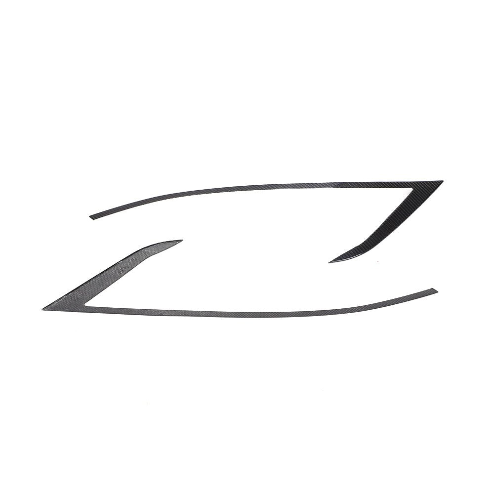 DynaCarbon™️ Carbon Headlight Trim for Tesla Model S 2014-2019