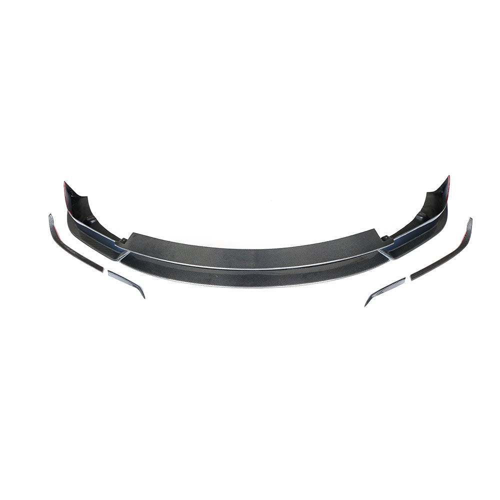 DynaCarbon™️ Carbon Front Lip for Tesla Model X 75D 90D P90D 100D P100D 2016-2018