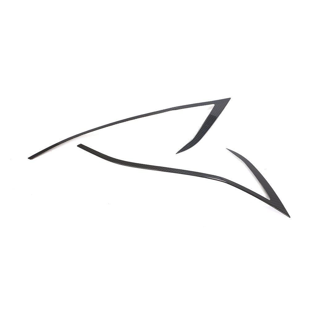 DynaCarbon™️ Carbon Headlight Trim for Tesla Model S 2014-2019