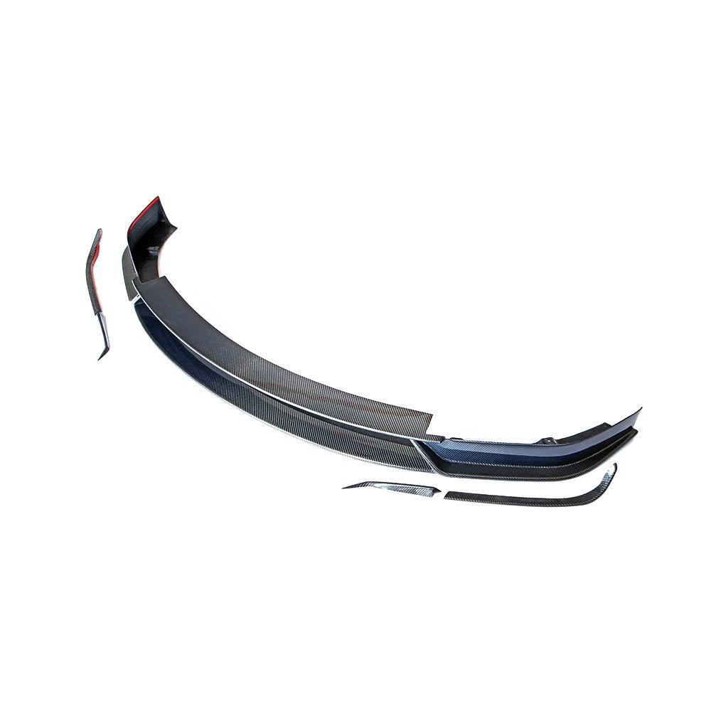 DynaCarbon™️ Carbon Front Lip for Tesla Model X 75D 90D P90D 100D P100D 2016-2018
