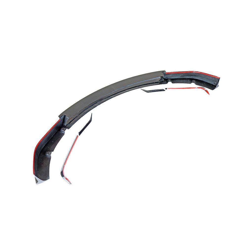 DynaCarbon™️ Carbon Front Lip for Tesla Model X 75D 90D P90D 100D P100D 2016-2018
