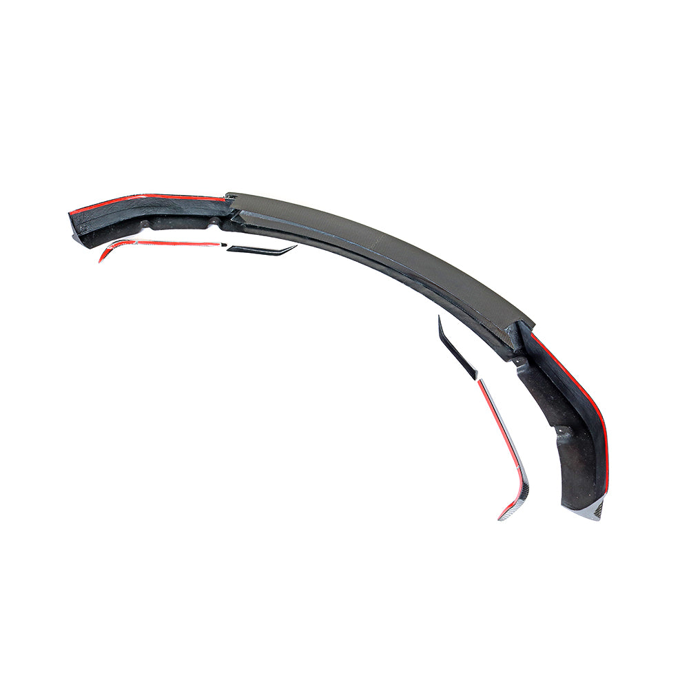DynaCarbon™️ Carbon Front Lip for Tesla Model X 75D 90D P90D 100D P100D 2016-2018