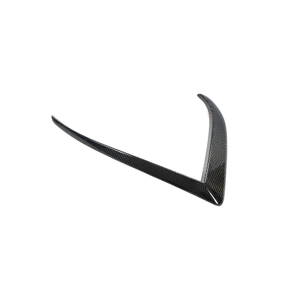 DynaCarbon™️ Carbon Front Bumper Fins for Tesla Model S 2021-2022