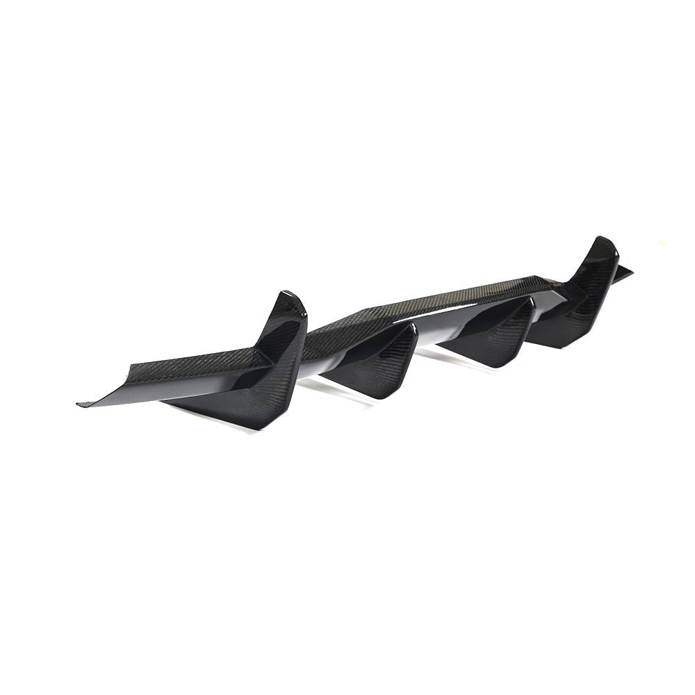 DynaCarbon™️ Carbon Rear Bumper Diffuser for Chevrolet Corvette C8 2020-2021