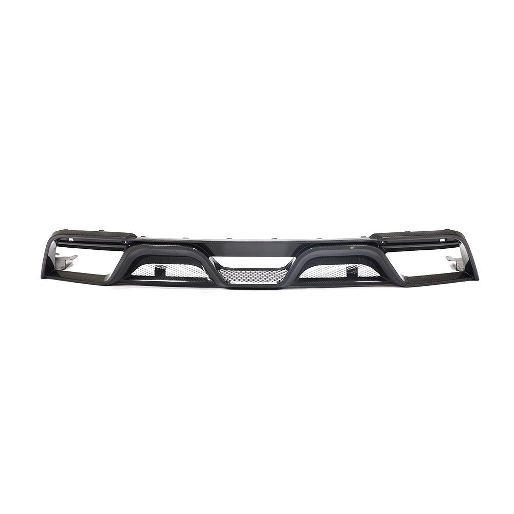 DynaCarbon™️ Carbon Rear Diffuser for Ford Mustang GT Coupe 2018-2019