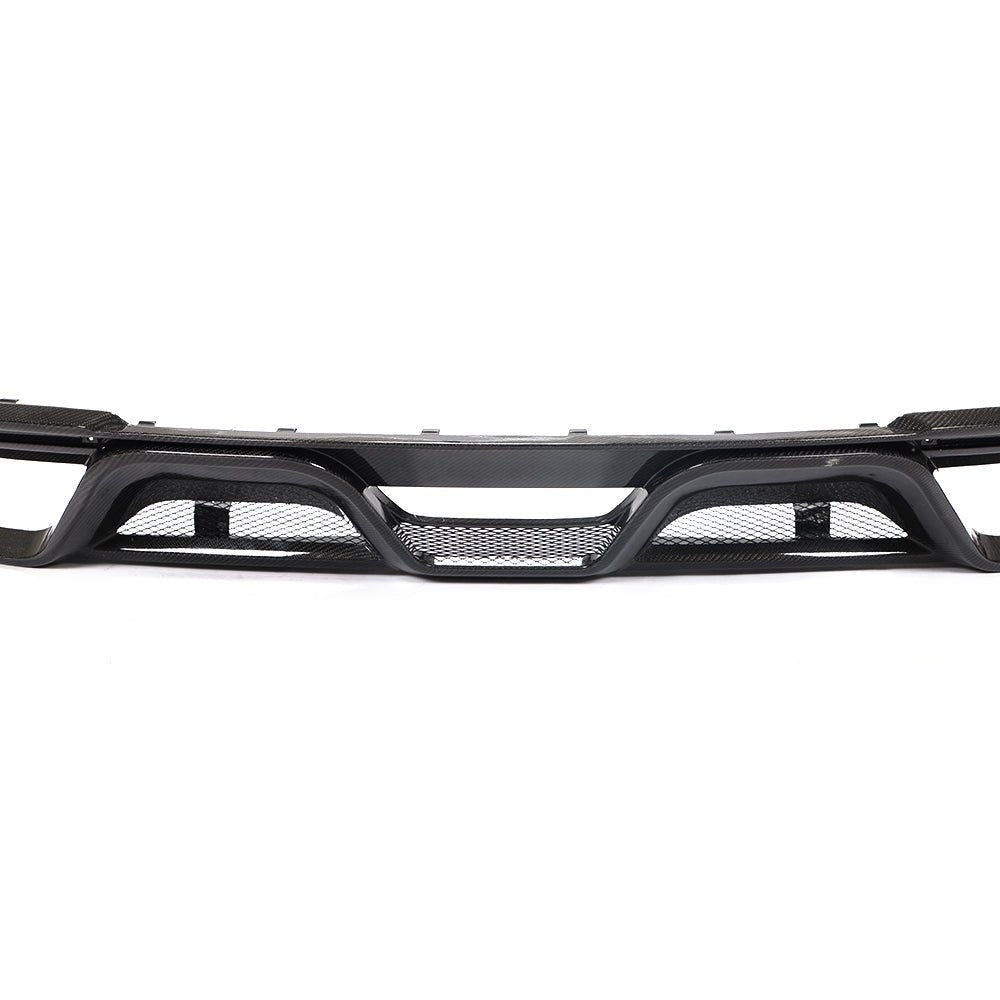 DynaCarbon™️ Carbon Rear Diffuser for Ford Mustang GT Coupe 2018-2019