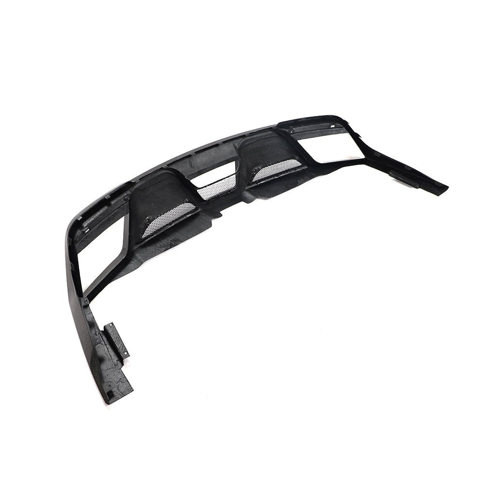 DynaCarbon™️ Carbon Rear Diffuser for Ford Mustang GT Coupe 2018-2019