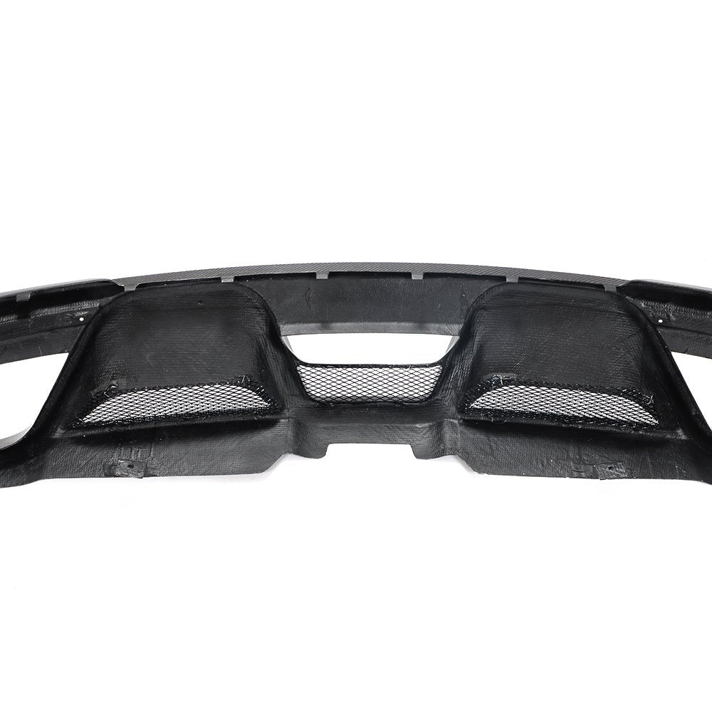 DynaCarbon™️ Carbon Rear Diffuser for Ford Mustang GT Coupe 2018-2019