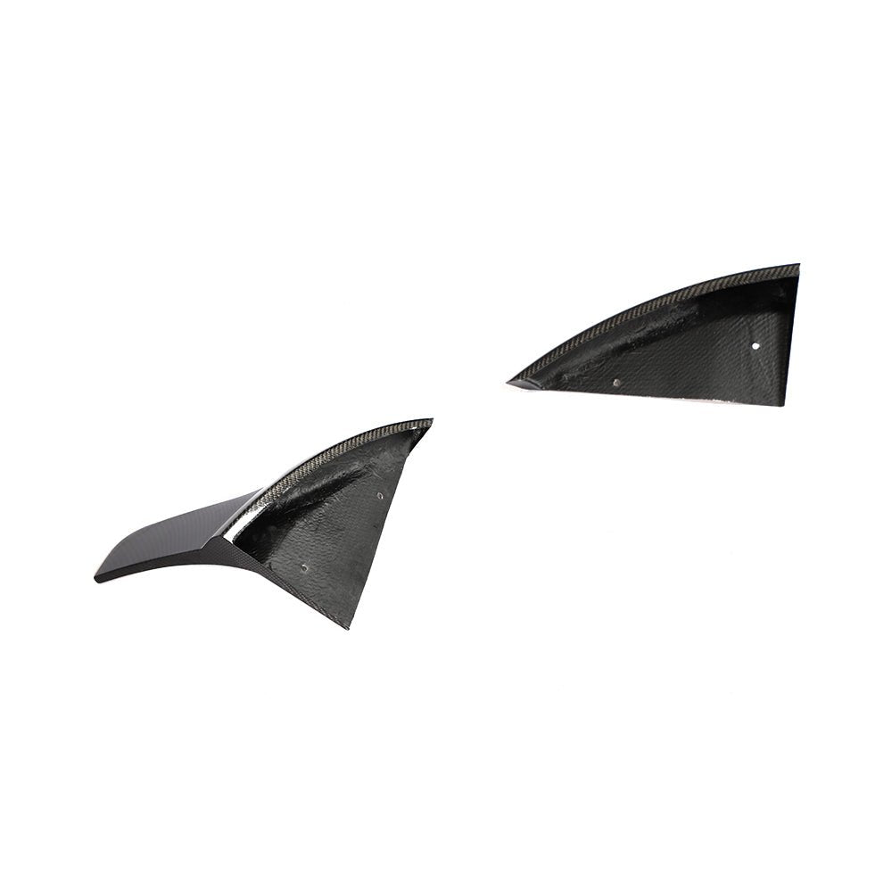 DynaCarbon™️ Carbon Rear Bumper Splitter for Tesla Model 3 Sedan 2016-2019