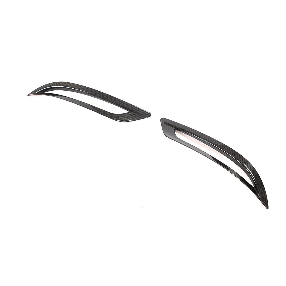 DynaCarbon™️ Carbon Rear Bumper Reflector Cover for Tesla Model 3 Sedan 2016-2020