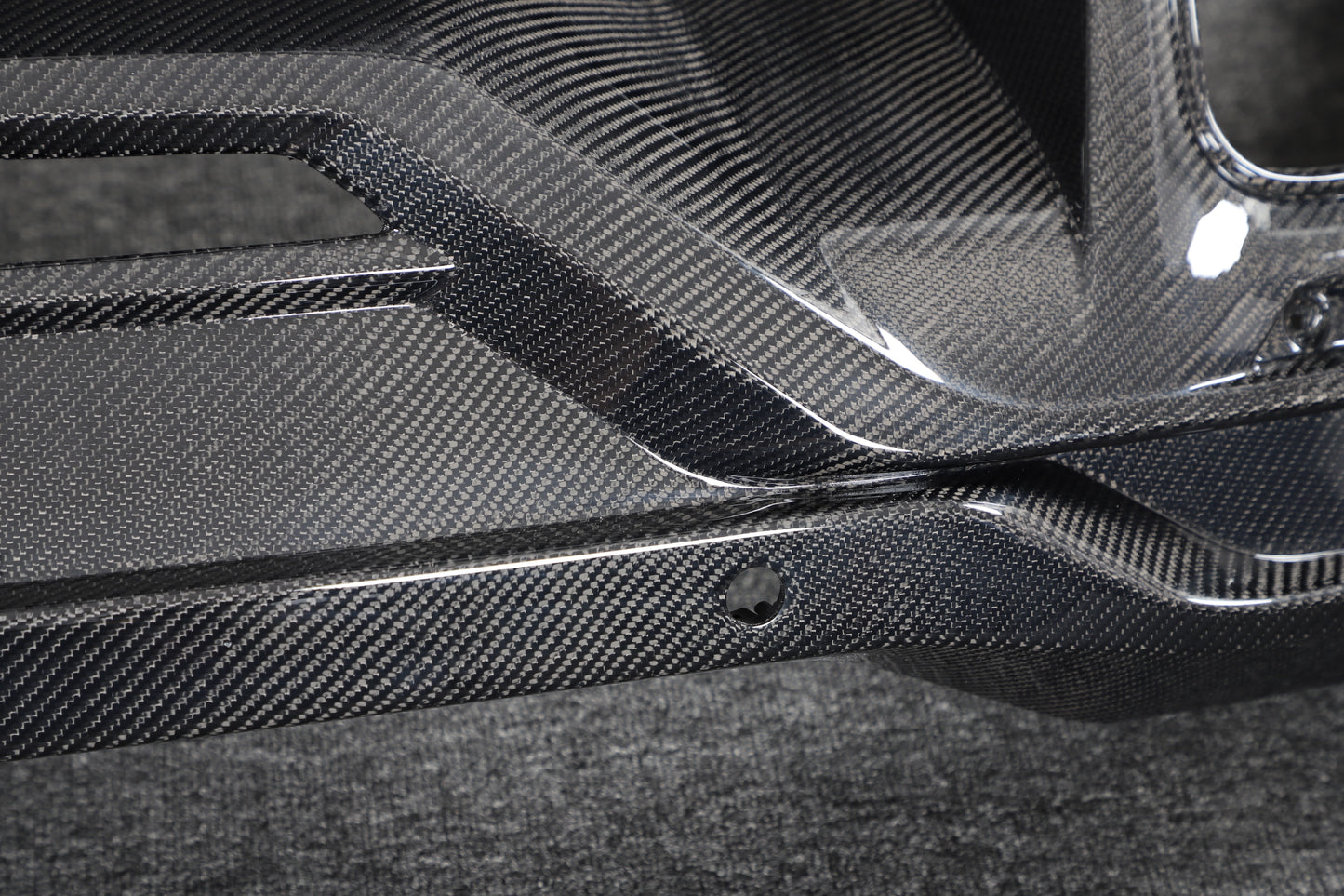 DynaCarbon™️ Carbon Rear Diffuser for Ford Mustang Dark Horse 2024-2025