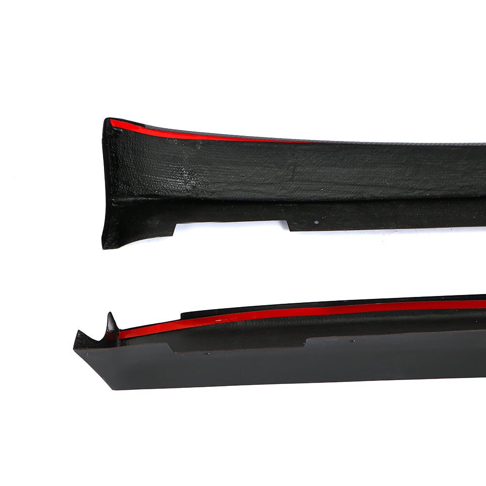 DynaCarbon™️ Carbon Side Skirts for Tesla Model X 75D 90D P90D 100D P100D 2016-2018