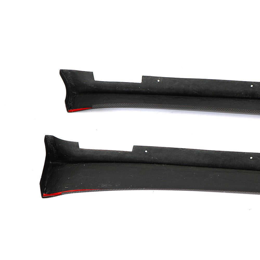 DynaCarbon™️ Carbon Side Skirts for Tesla Model X 75D 90D P90D 100D P100D 2016-2018