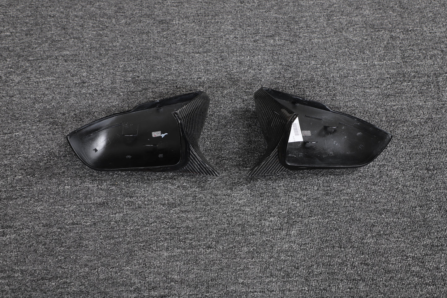 DynaCarbon™️ Carbon Side Mirror Cover WITH Lane Assist for Ford Mustang 2015-2023
