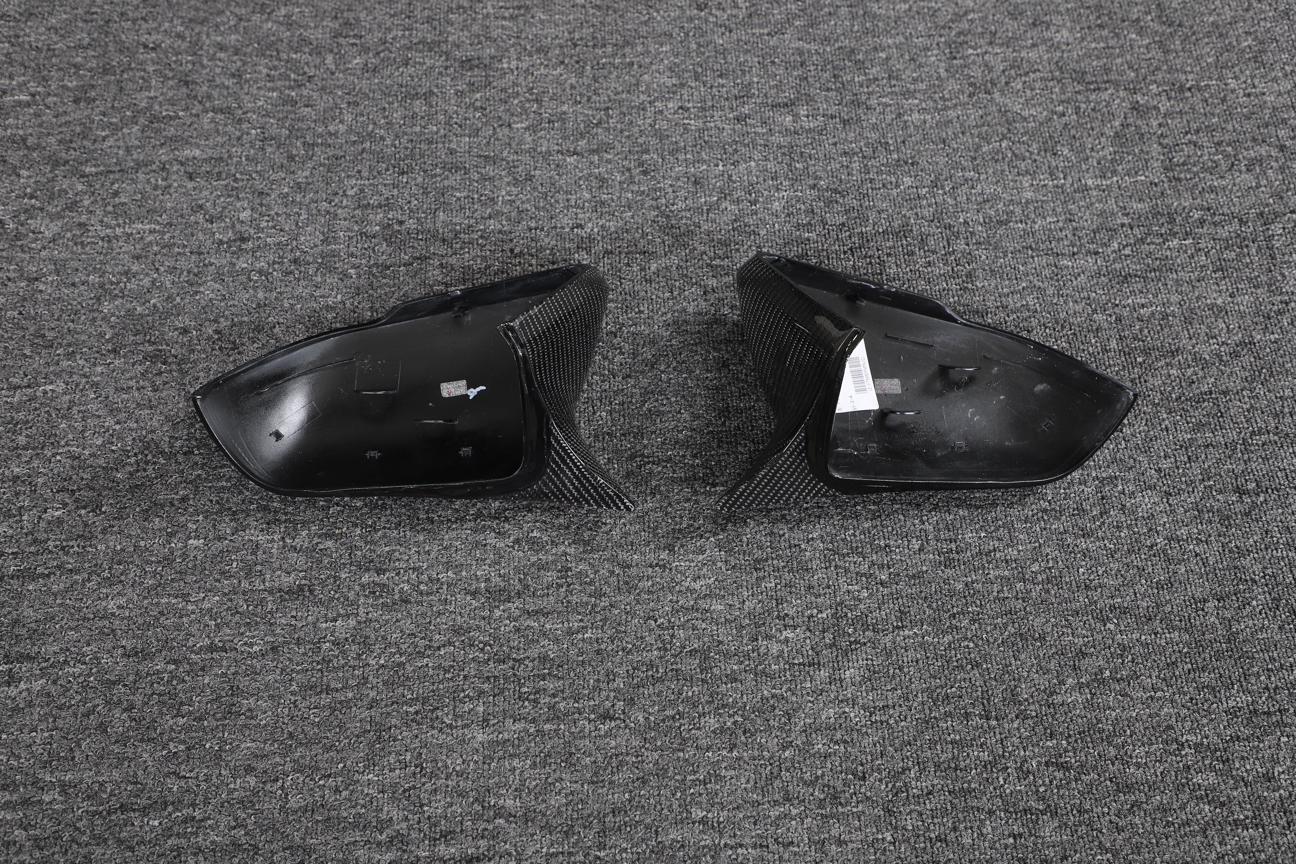 DynaCarbon™️ Carbon Side Mirror Cover WITH Lane Assist for Ford Mustang 2015-2023