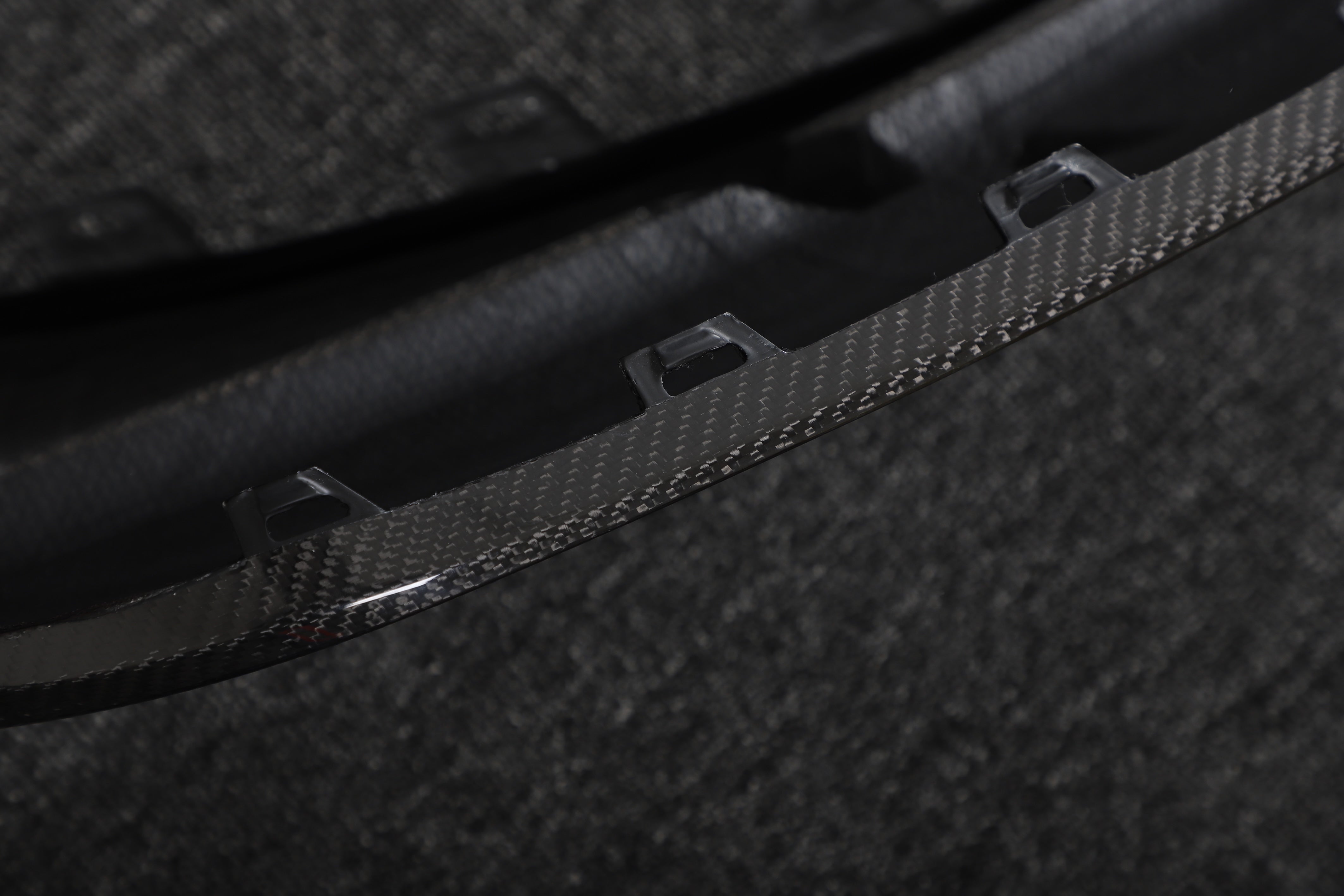 DynaCarbon™️ Carbon Rear Bumper Diffuser for Tesla Model S 2021-2023