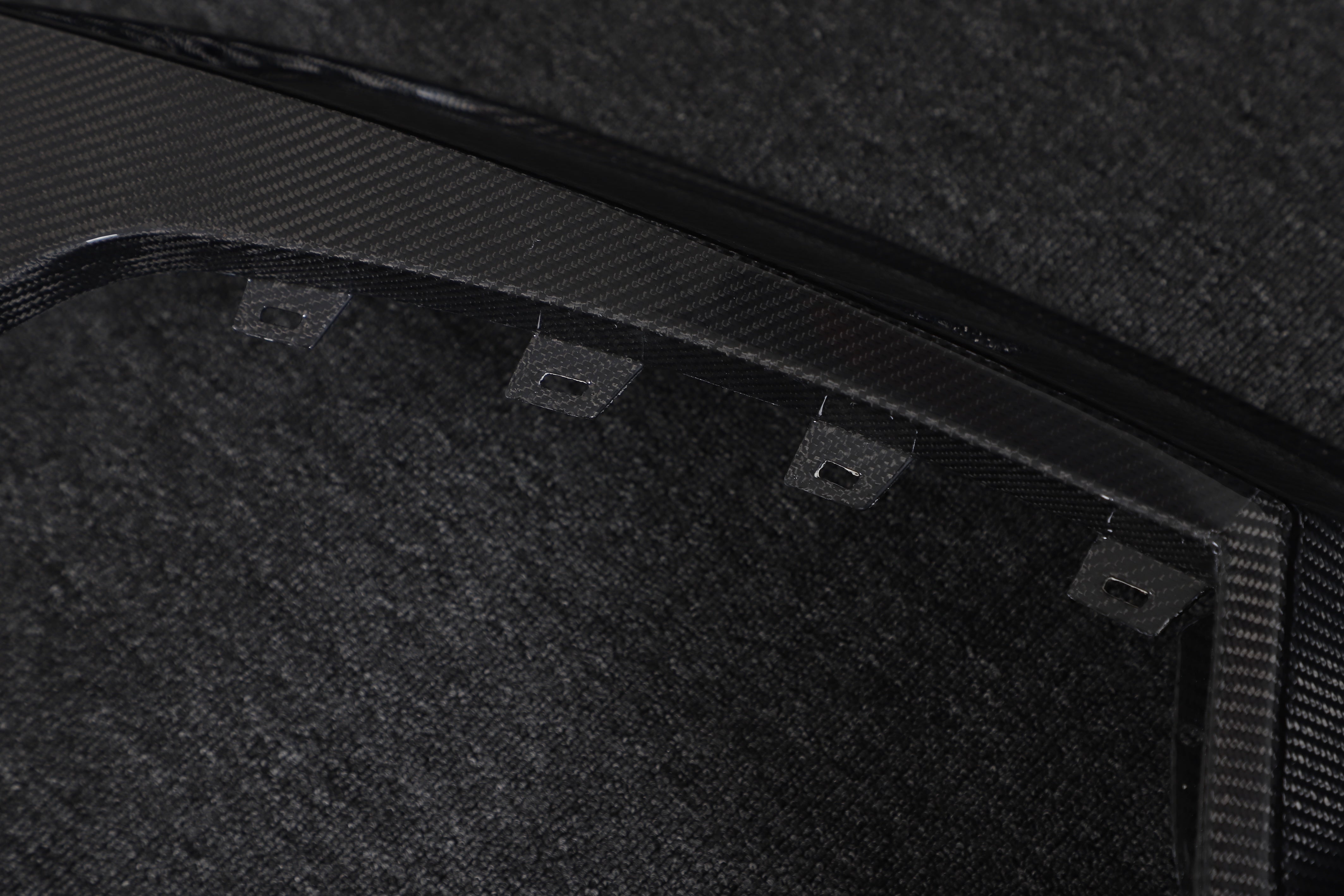 DynaCarbon™️ Carbon Rear Bumper Diffuser for Tesla Model S 2021-2023