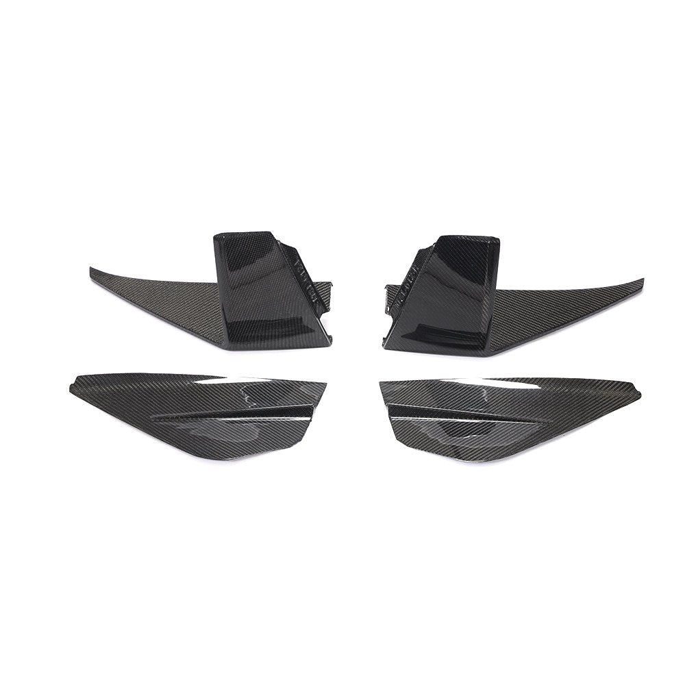 DynaCarbon™️ Carbon Fog Lamp Air Intake Duct Vent Cover for Ford Mustang GT Coupe 2018-2023