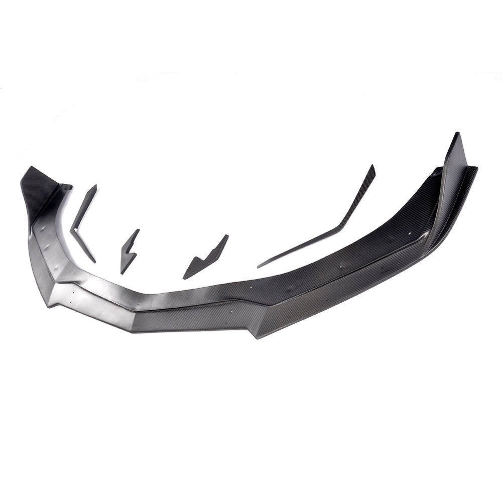 Carbon Splitter Front Bumper Lip for Chevrolet Camaro 2014-2015, view 3