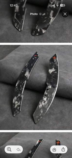 Logan Shaw Custom SW - Paddle Shifters