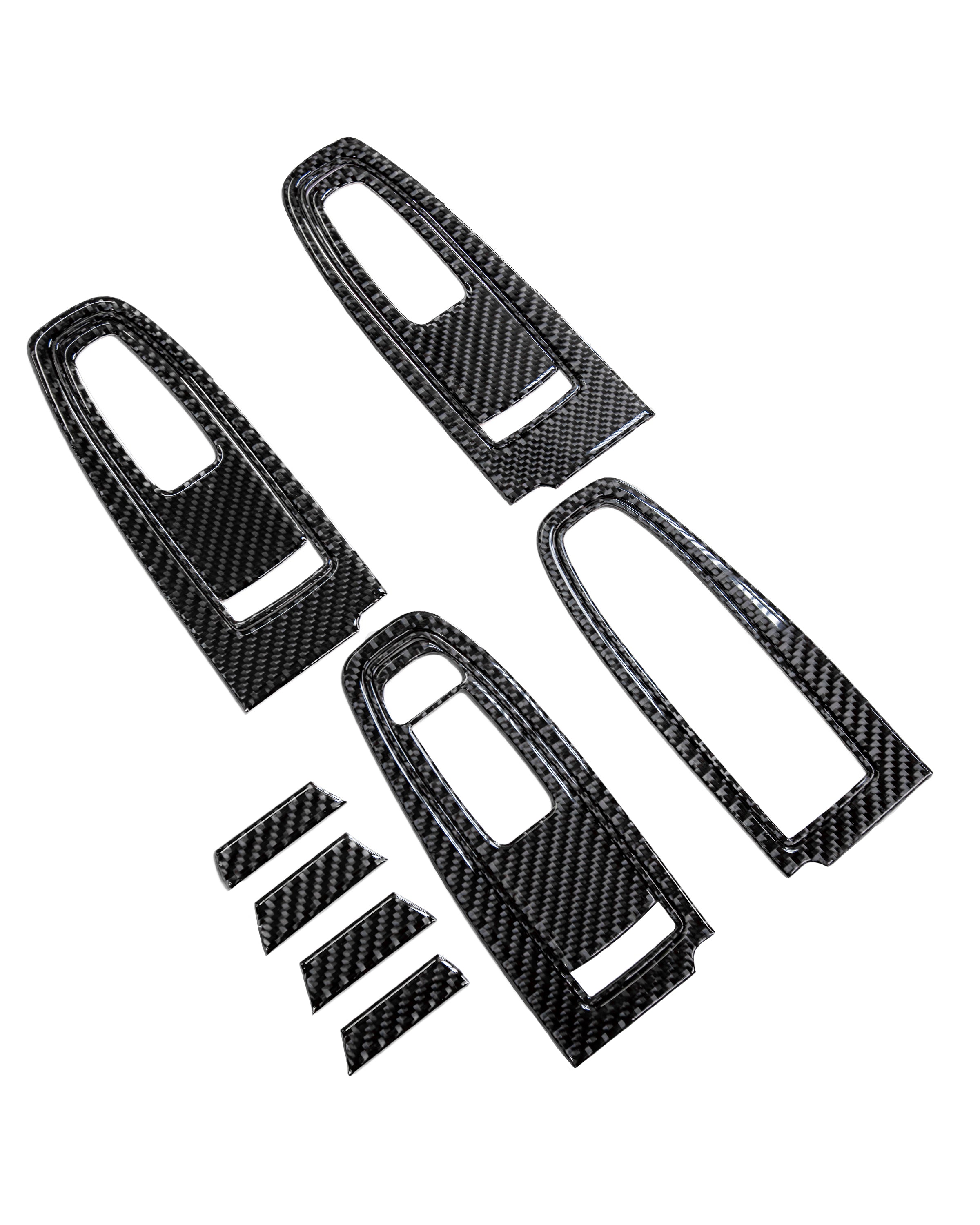 DynaCarbon™️ Carbon Door Window Controls Trims for Subaru WRX 2022-2024