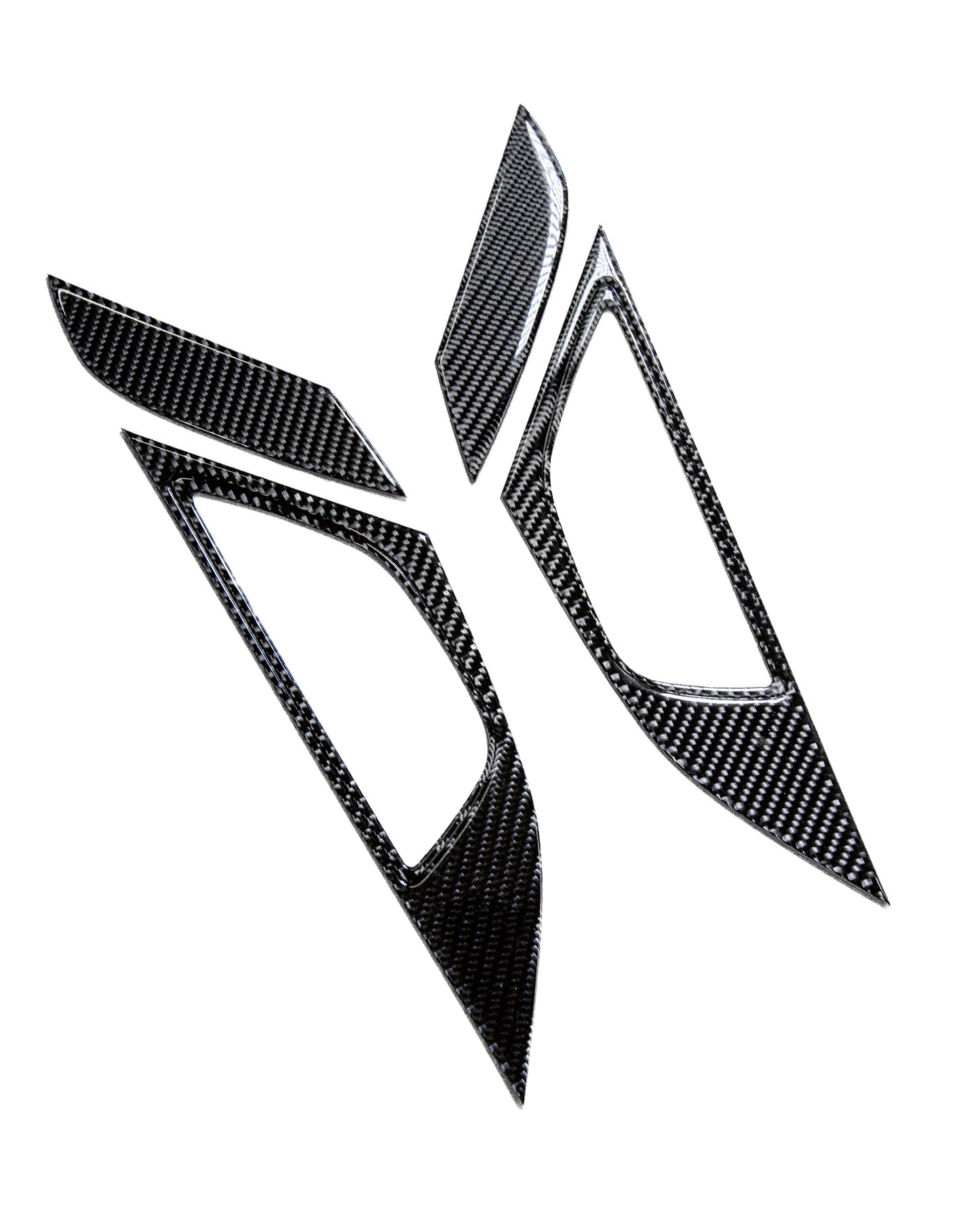 DynaCarbon™️ Carbon Door Pull Panels for Subaru WRX 2022-2023