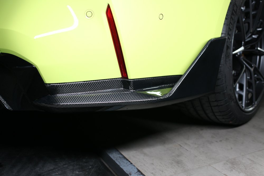 DynaCarbon™️ Carbon MP Type Replacement Rear Splitter for BMW G80 M3 2021-2026