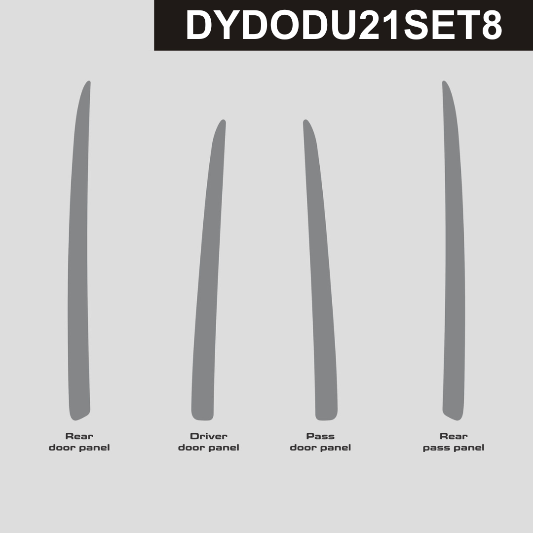 DynaCarbon™️ Fiber Door Panels Trim Dodge Durango 2021-2026