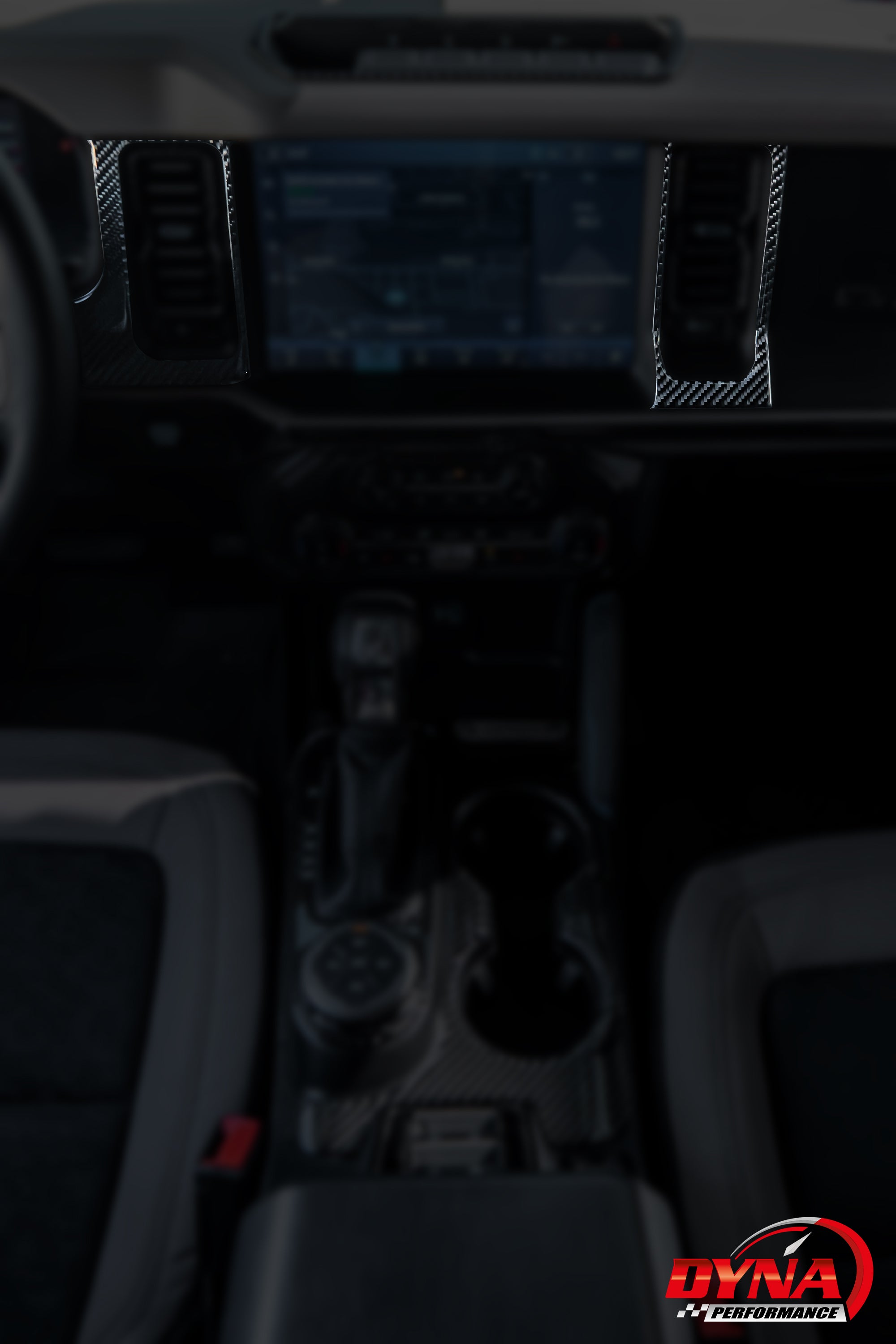 DynaCarbon™️ Carbon Multimedia Screen for Ford Bronco 2021-2024
