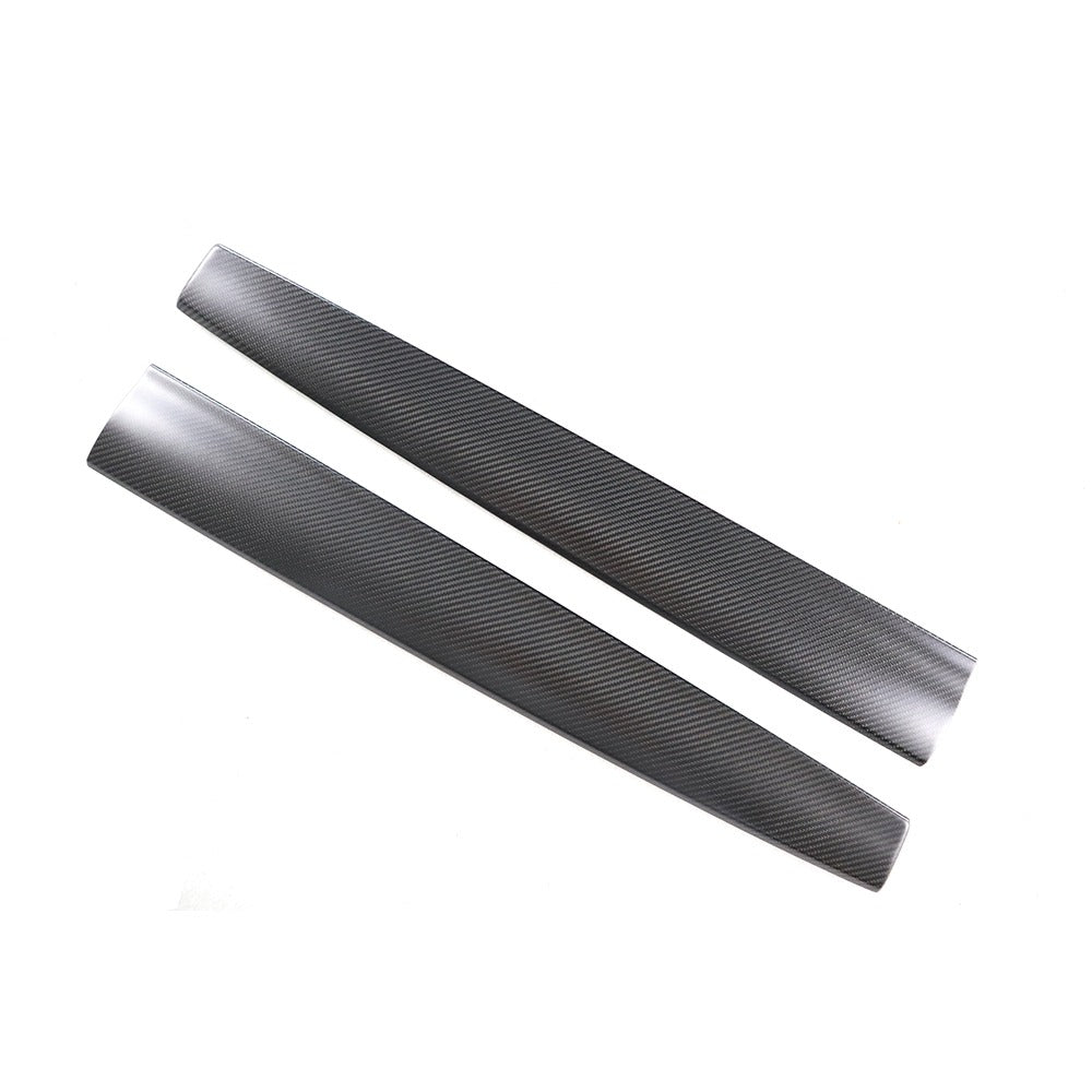 DynaCarbon™ 2 PCS Hard Carbon Fiber Dashboard Trim Kit for Tesla Model 3/Y 2017-2023 in Matte Carbon