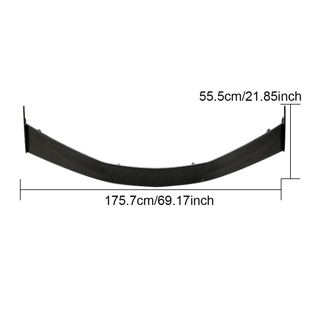 DynaCarbon™️ 7PCS Carbon Rear Spoiler Lid High Tail Wing for Chevrolet Corvette C8 2020-2021