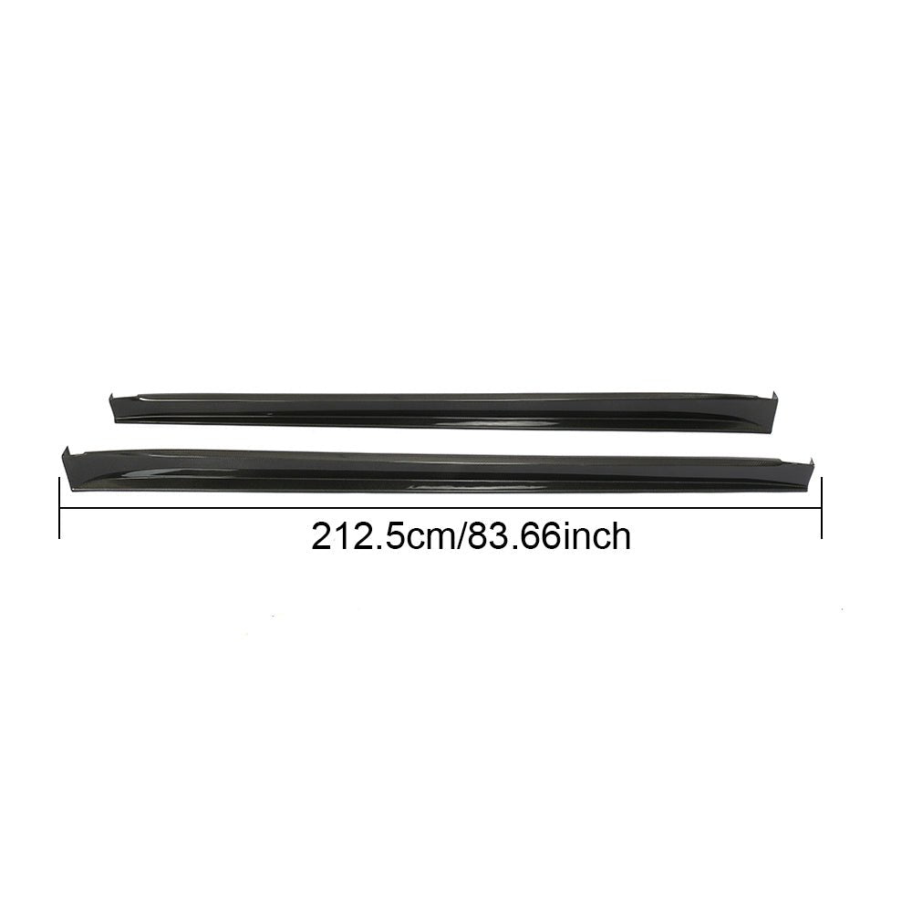 DynaCarbon™️ Carbon Side Skirts for Tesla Model X 75D 90D P90D 100D P100D 2016-2018