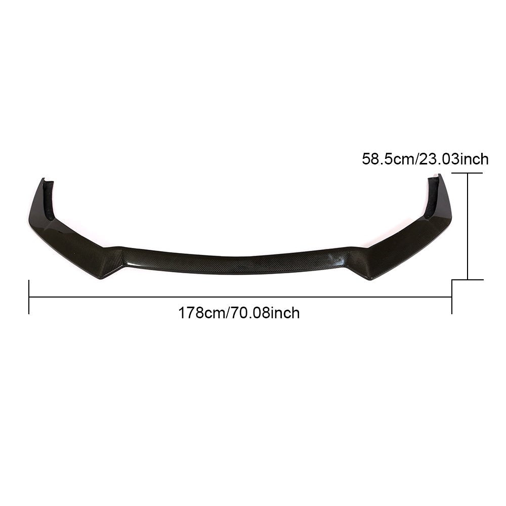 DynaCarbon™️ Carbon Front Lip for Ford Mustang GT Coupe 2018-2023