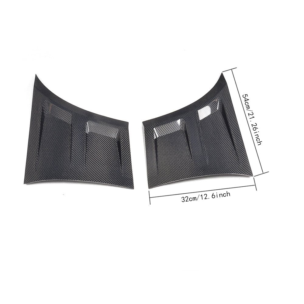 DynaCarbon™️ Carbon Fender Vents Trim for Ford Mustang GT Coupe 2015-2017