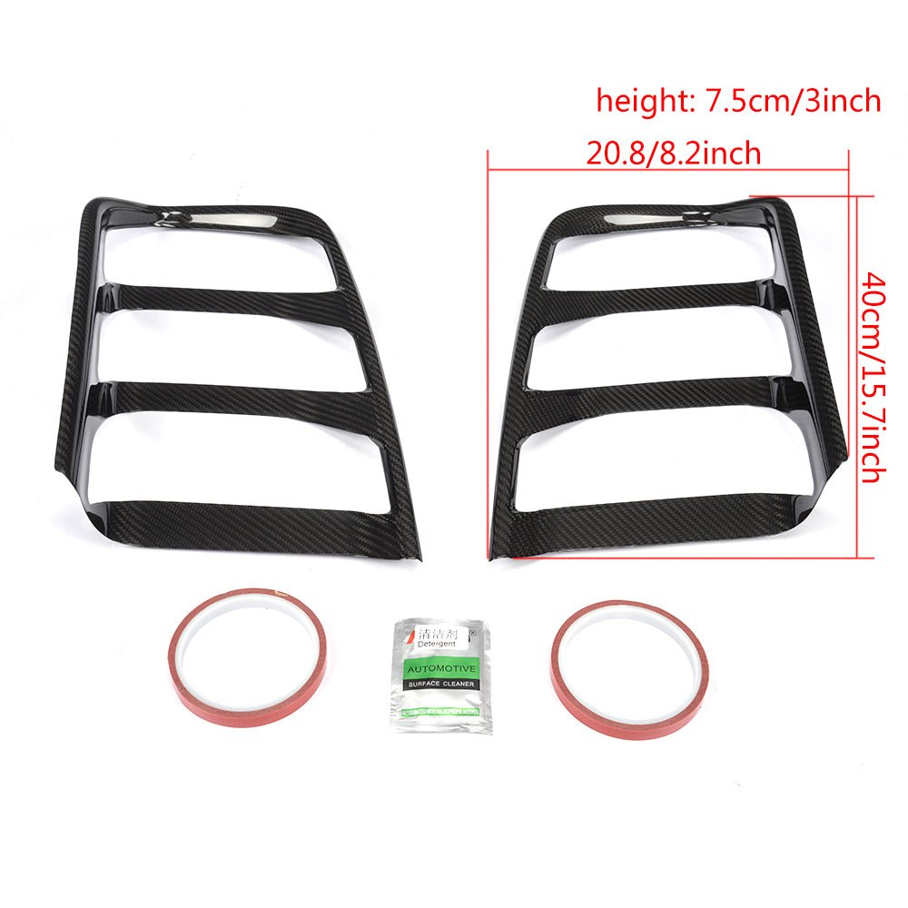 DynaCarbon™️ Carbon Rear Tail Lamp Cover for Ford Mustang 2015-2017