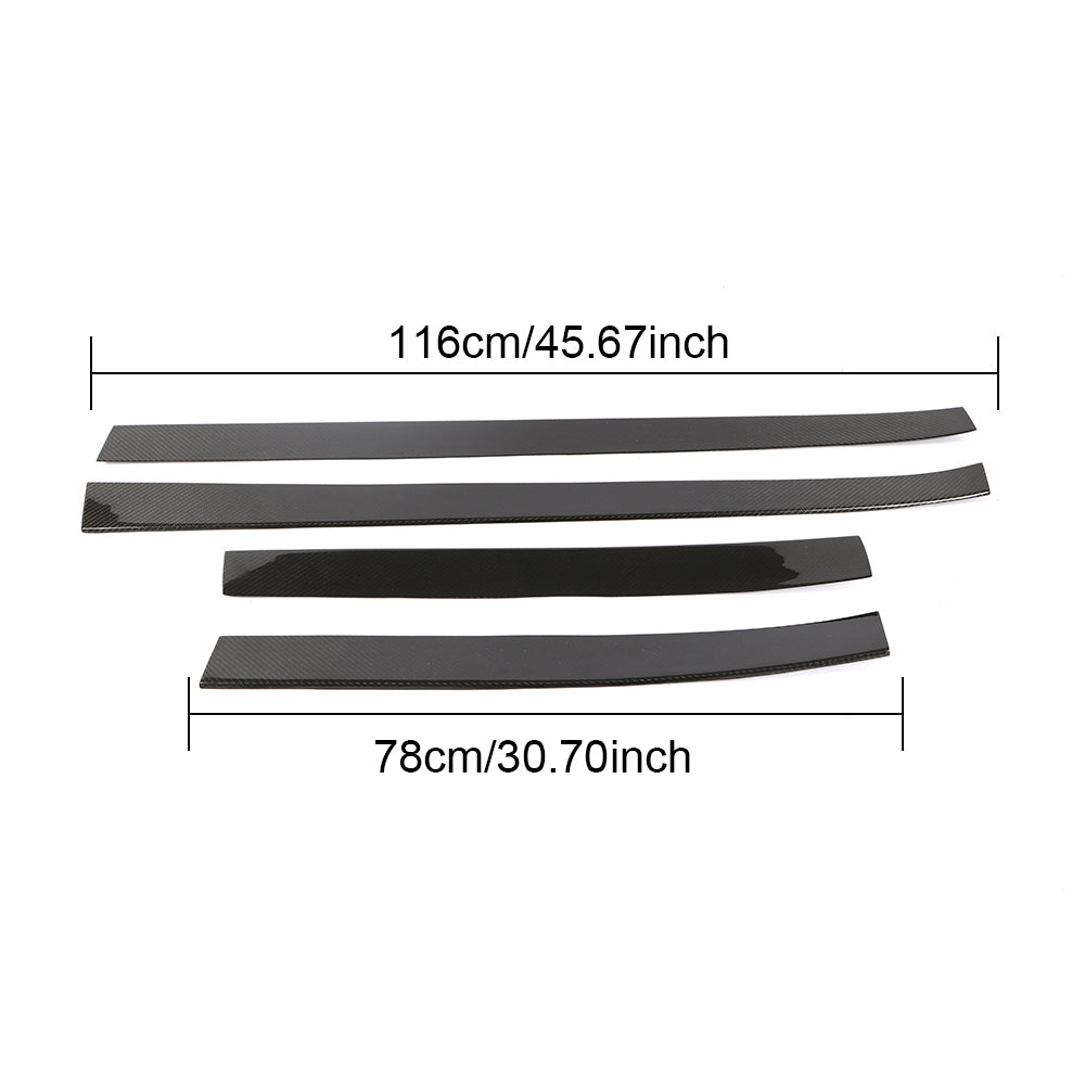 DynaCarbon™️ Carbon Door Sill for Tesla Model X 2016-2018