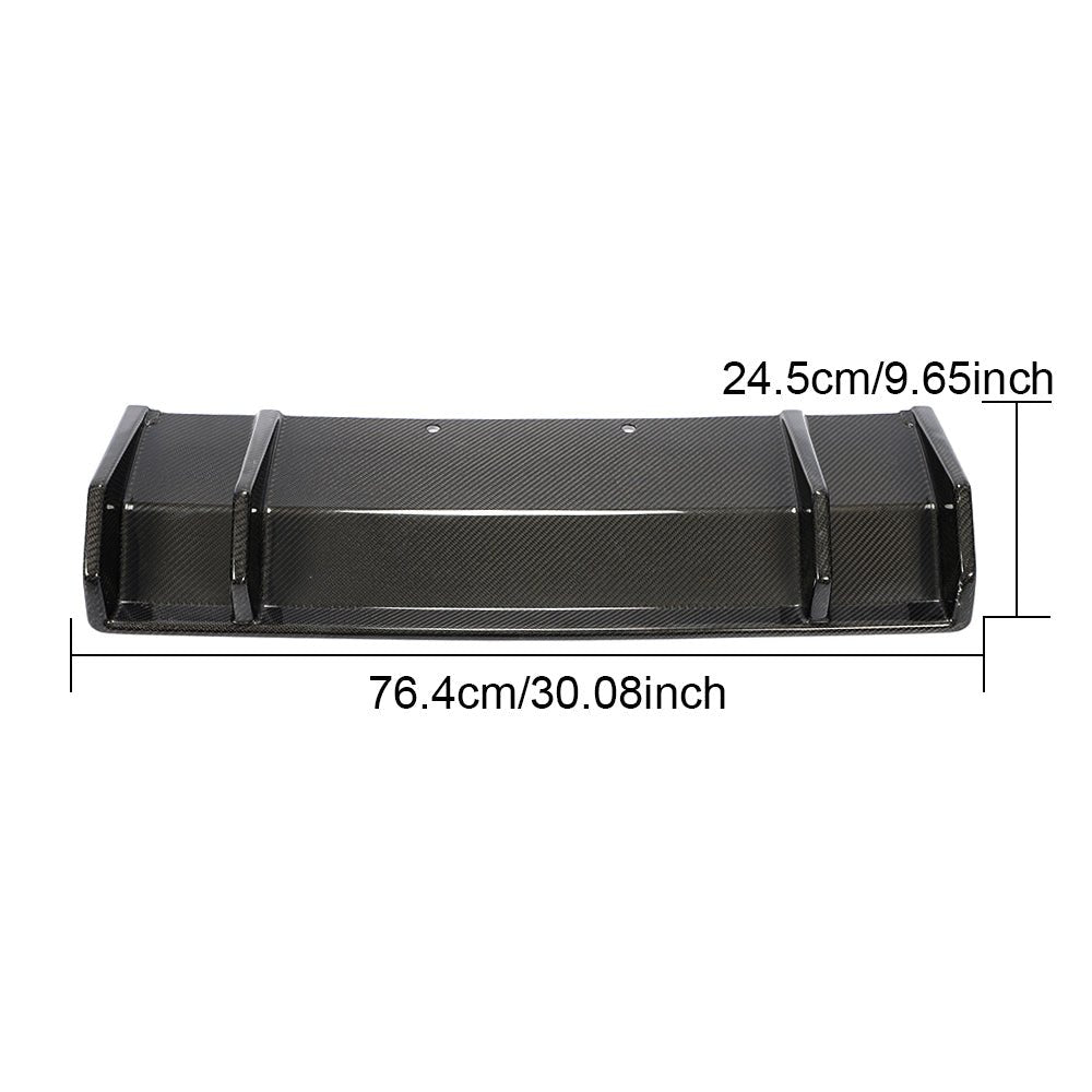 DynaCarbon™️ Carbon Rear Diffuser for Dodge Challenger 2015-2018