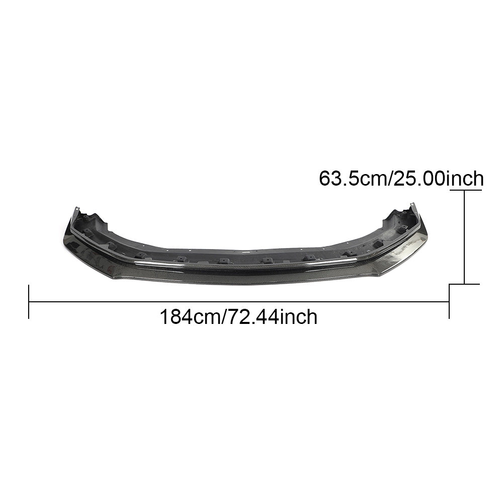 DynaCarbon™️ Carbon Front Lip for Ford Mustang Dark Horse 2024-2026
