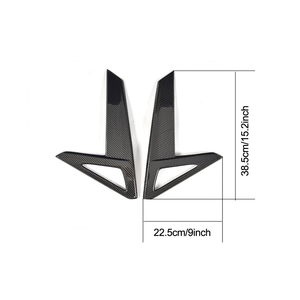 DynaCarbon™️ Carbon Fender Vents for Tesla Model S P85D P100D Sedan 4-Door 2014-2017