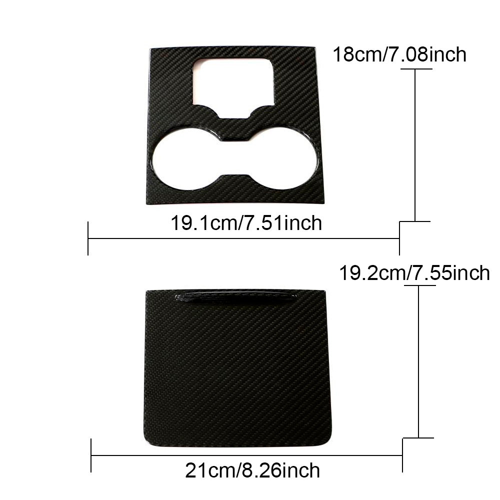 DynaCarbon™️ Carbon Center Console Cover for Tesla Model 3/Y 2016-2023