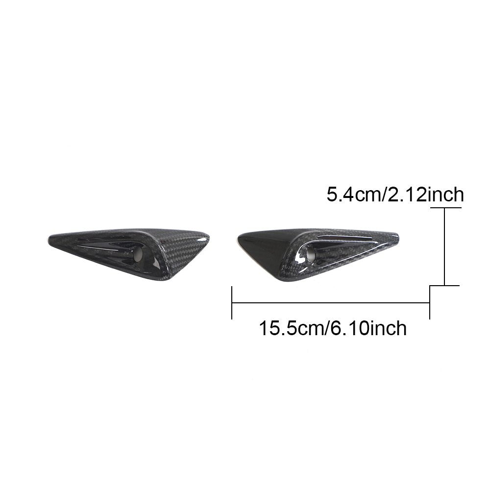 DynaCarbon™️ Carbon Fender Camera Vent Cover for Tesla Model 3 2023