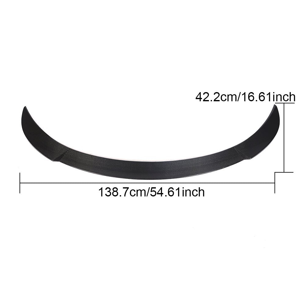 DynaCarbon™️ Carbon Rear Trunk Spoiler for Tesla Model Y Sport Utility 4-Door 2019-2021