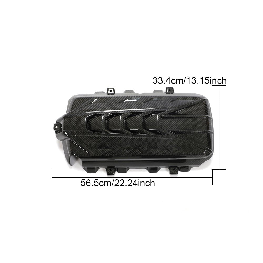 DynaCarbon™️ Carbon Fiber Engine Cover for Chevrolet Corvette C8 2020-2021
