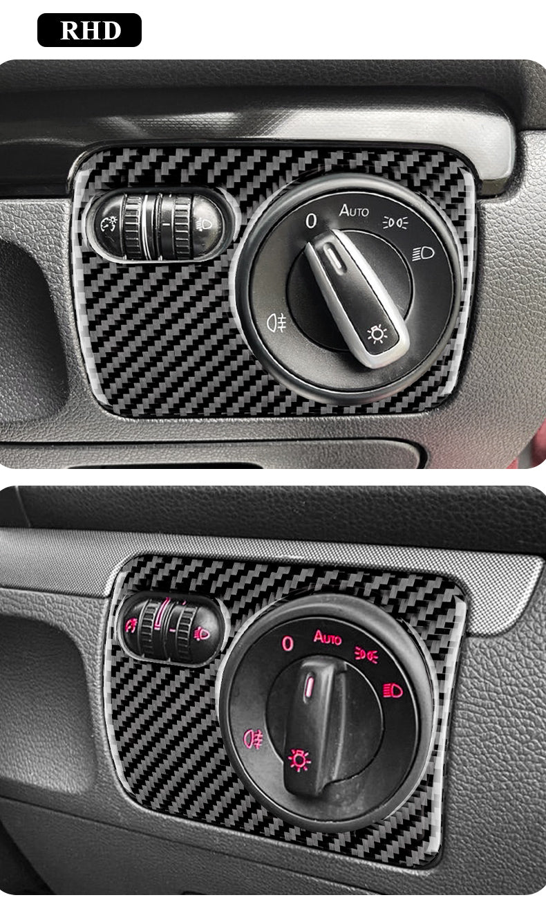 DynaCarbon™ Headlight Switch for Volkswagen Golf MK6 2008-2013