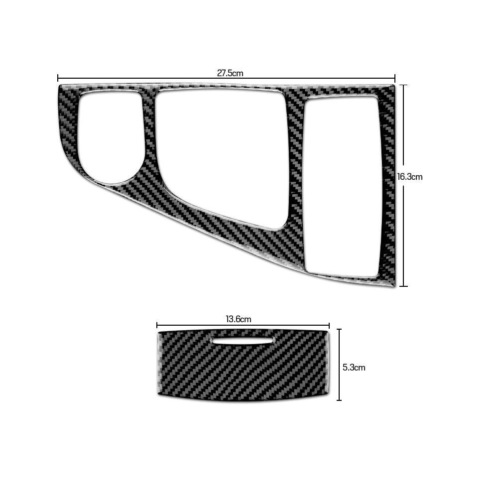 DynaCarbon™ Gear Panel Trim for Infiniti Q50/Q60 2013-2022