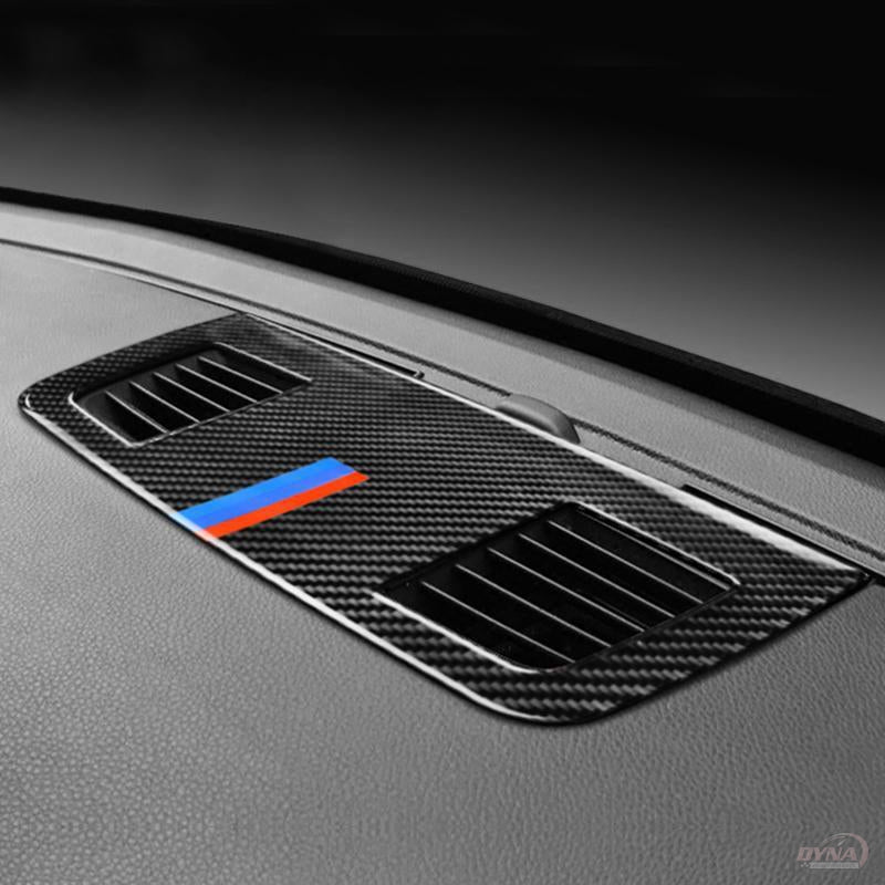 DynaCarbon™️ Dashboard Air Conditioning Outlet Vent Trim Overlay for BMW E90 3 Series